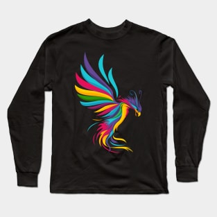 rainbow phoenix Long Sleeve T-Shirt